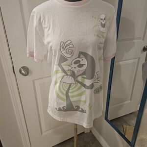 Cartoon Network Men's White The Grim Adventures Of billy & Mandy Graphic Tee